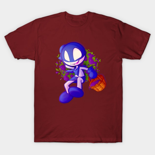 Blueberry T-Shirt by OilPanic